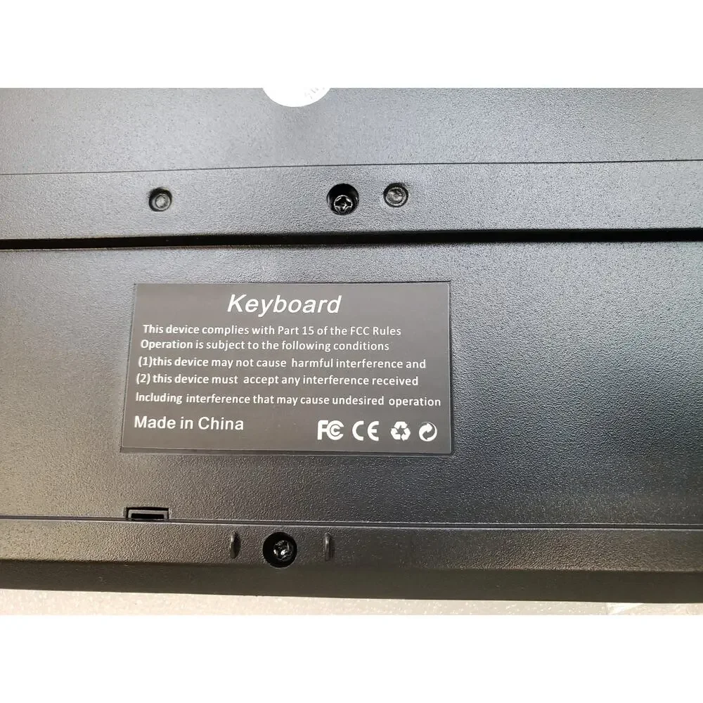Large Print Keyboard - USB Wired Yellow High Contrast Keys. Vision Helper - Picture 7 of 12